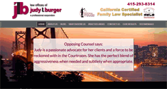 Desktop Screenshot of judyburger.com